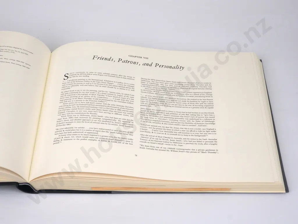 Curnow, Heather; The Life and Art of William Strutt 1825-1915 Image 1++