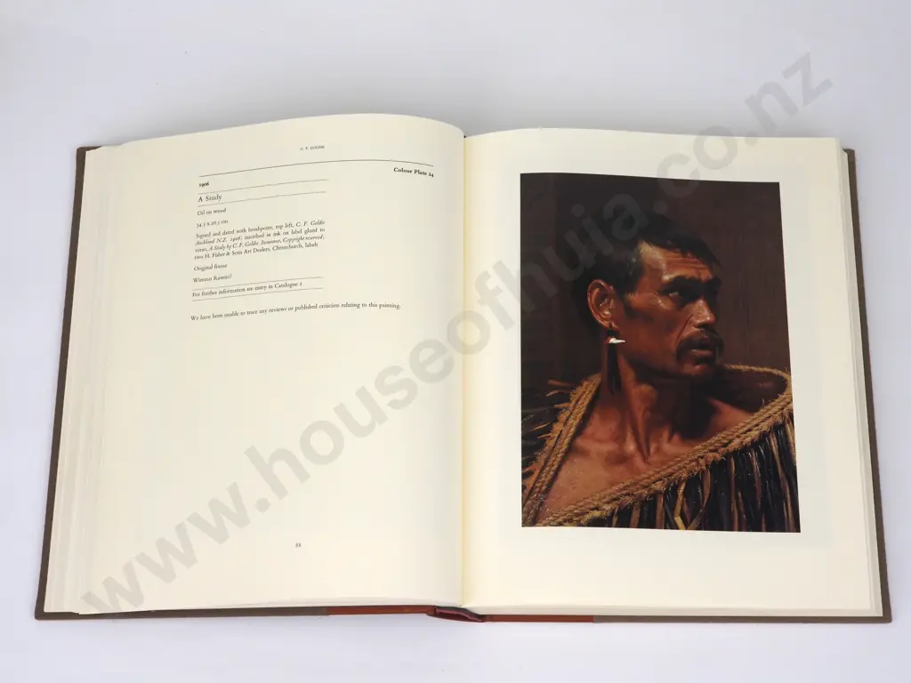 'C.F. Goldie, His Life & Painting' - Alister Taylor and Jan Glen Published in 1977 Image 1++
