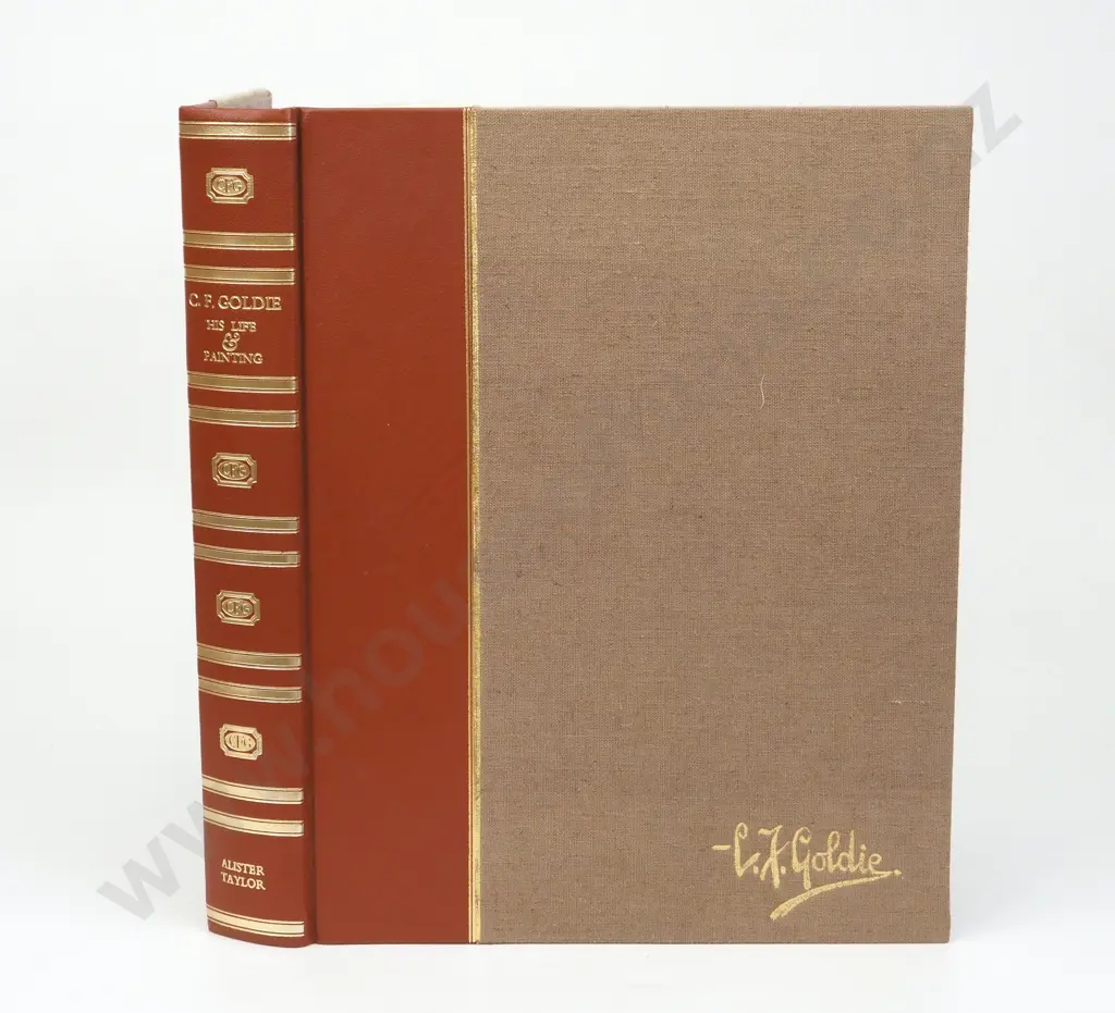 'C.F. Goldie, His Life & Painting' - Alister Taylor and Jan Glen Published in 1977 Image 1++