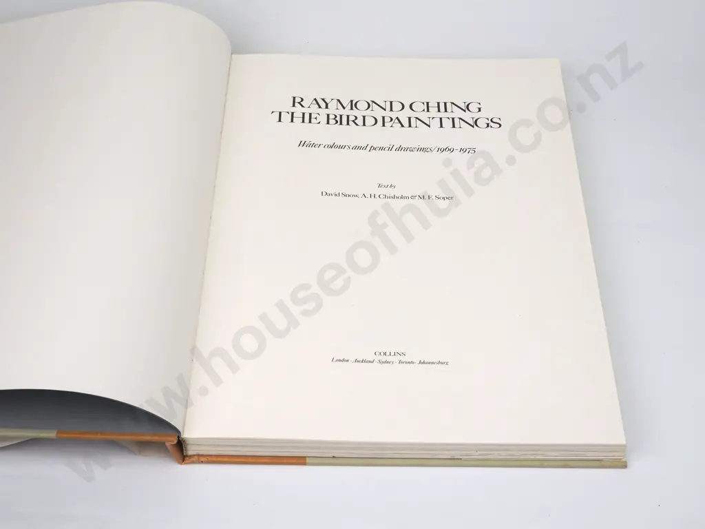 Raymond Ching, The Bird Paintings. Watercolours & Pencil Drawings, 1969-1975 (Second Edition) Image 1++