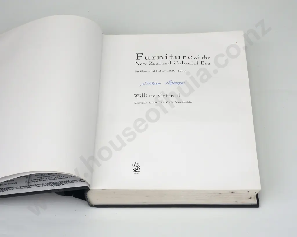 Cottrell, William; Furniture of the New Zealand Colonial Era Image 1++