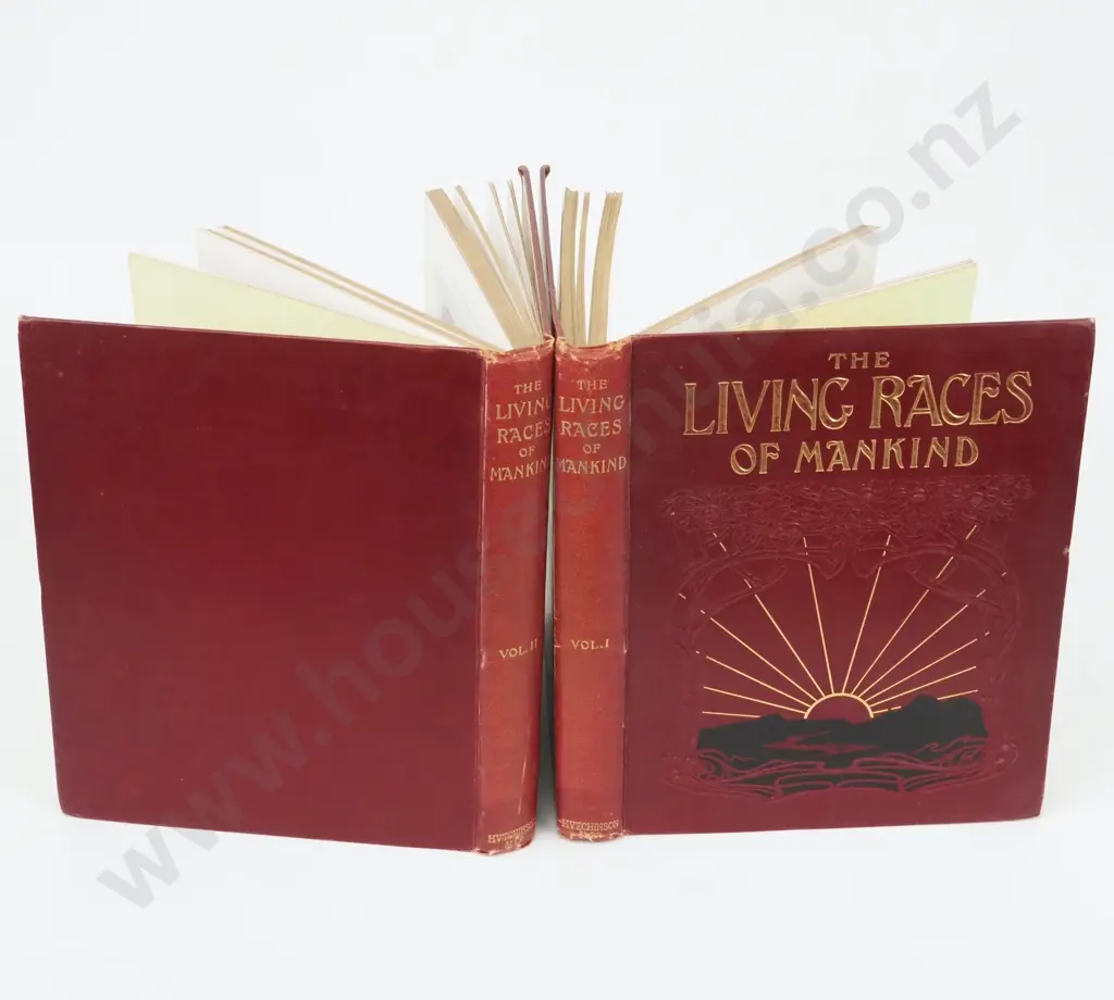 Hutchison, etal; The LIving Races Of Mankind, 2 Vols, Hutchinson 1900 Image 1++