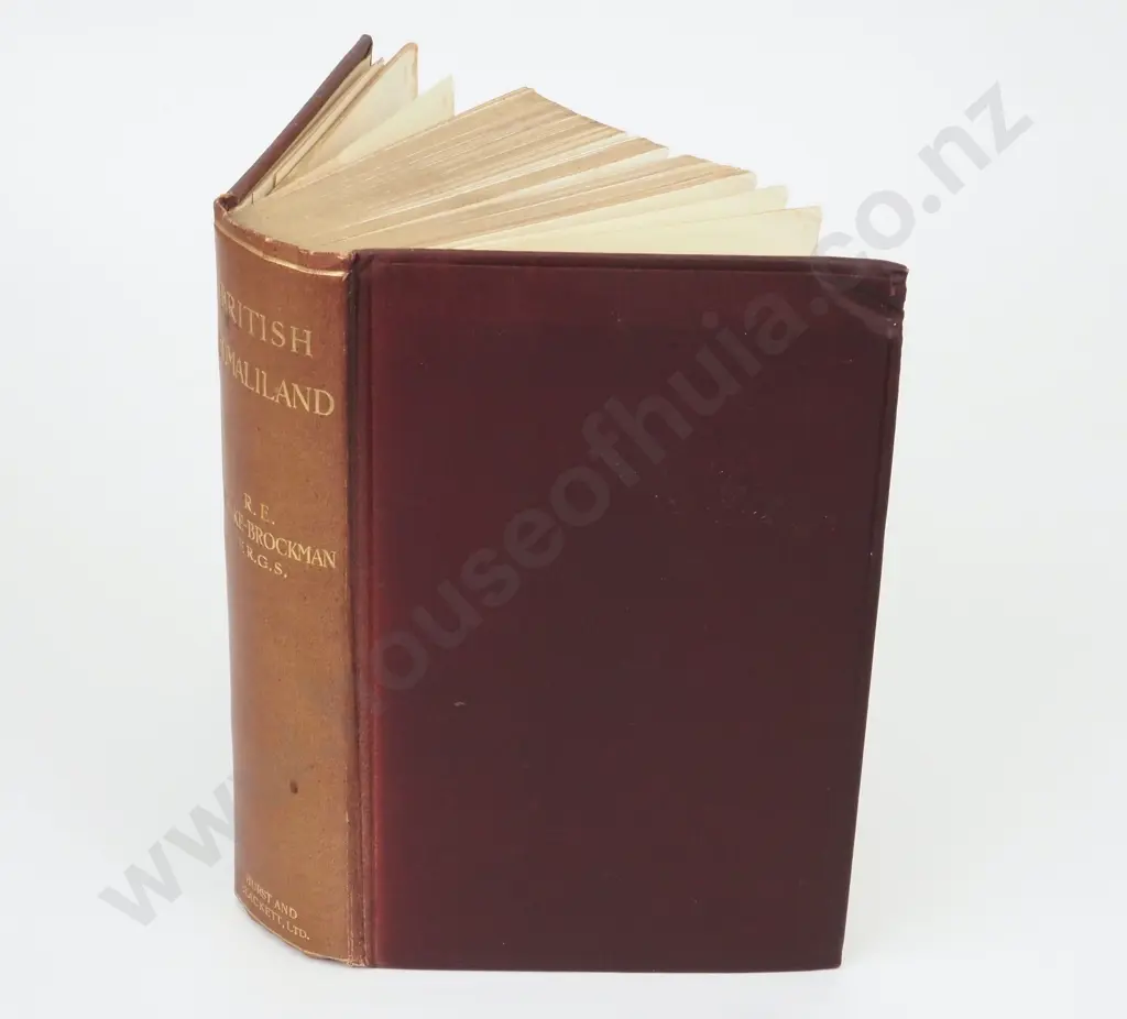 Drake Brockman, Ralph E.; British Somaliland; Hurst & Blakett, 1912 Image 1++