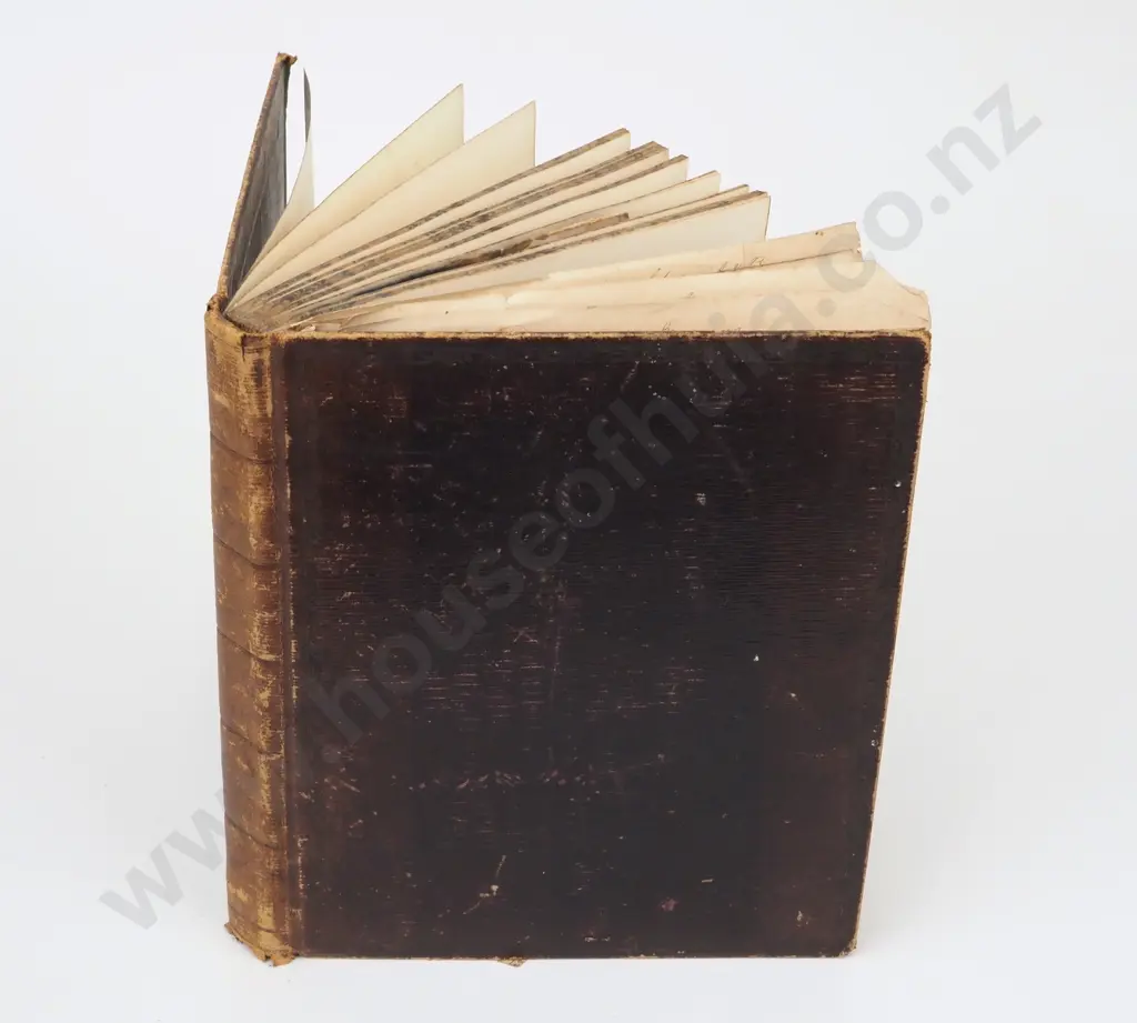 Poetry Manuscript Book With Reference To Christchurch In the 1890s & To The Plunket Family  Image 1++