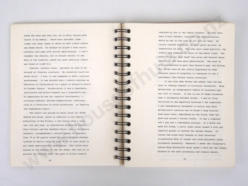 C.C Burdon "Memories". A Biography Of C.C Burdon. Self Published. Image 1++