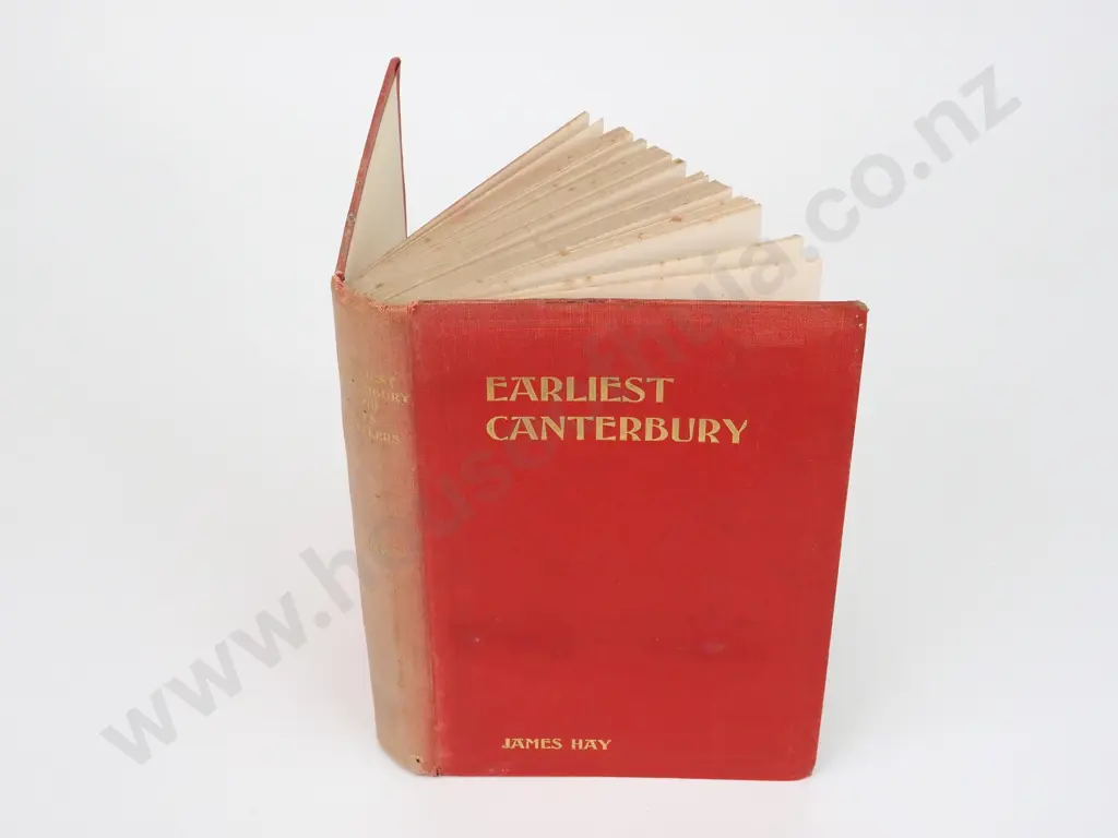 Hay, James; Reminiscences of Earliest Canterbury and Its Settlers Image 1++