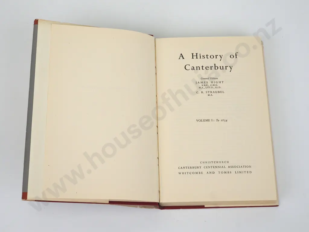 A History of Canterbury Vol 1, 2 & 3  Image 1++
