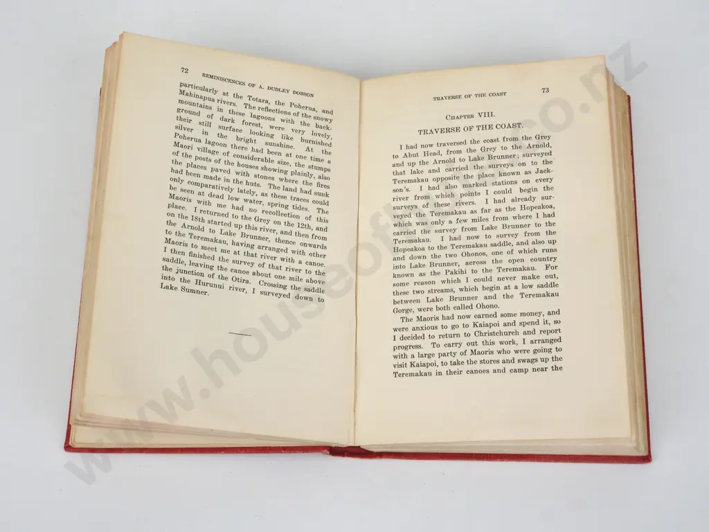 Dobson, Arthur Dudley; Reminiscences of A. Dudley Dobson. Image 1++