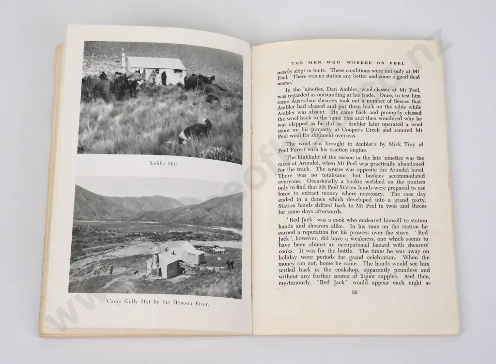 Mount Peel Is  A Hundred . Printed By Herald Printing Works, Sophia Street Timaru, 1956. Image 1++