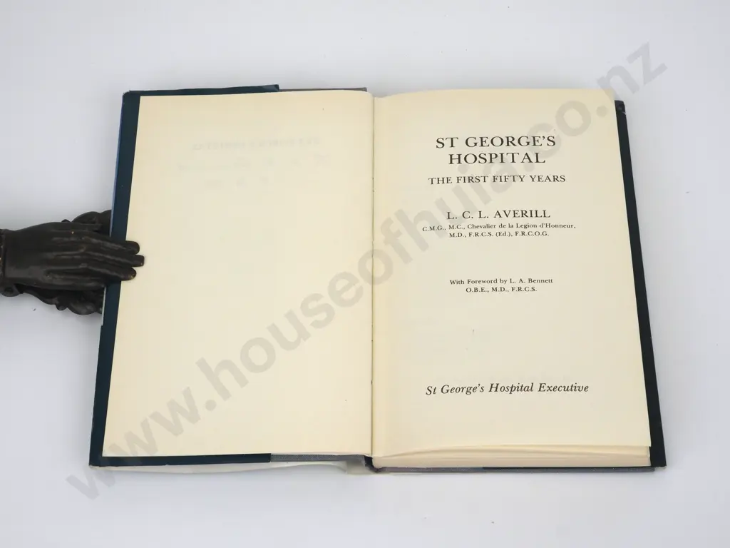 Averill, L.C.L.; St George's Hospital - The First Fifty Years Image 1++