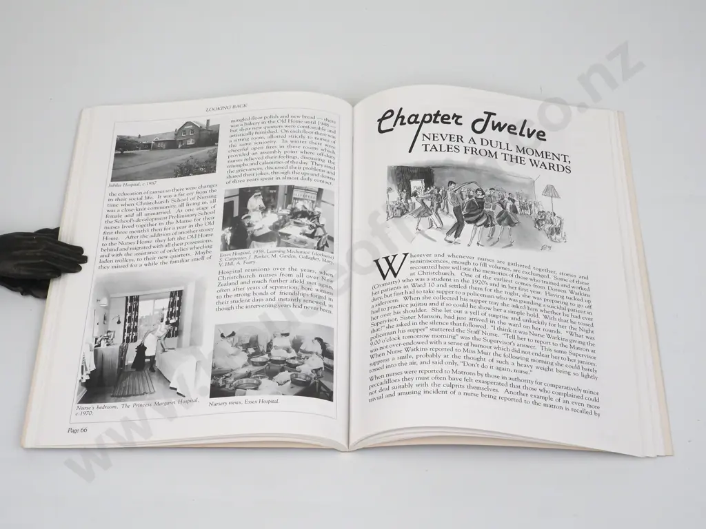 Campbell, Helen; Looking Back, A History of the Christchurch School of Nursing 1891-1987. Image 1++