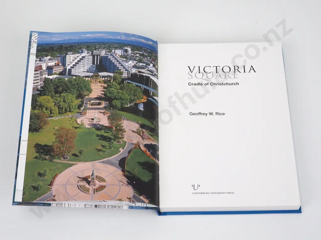 Rice, Geoffrey W.; Victoria Square - Cradle of Christchurch Image 1++