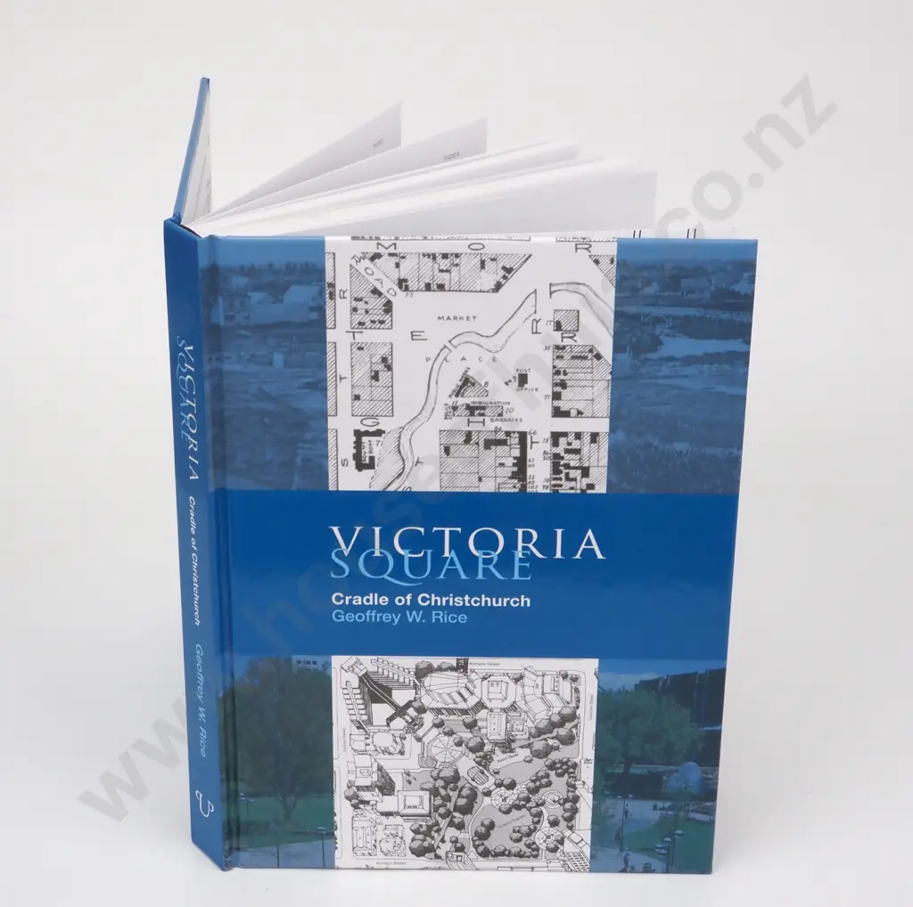 Rice, Geoffrey W.; Victoria Square - Cradle of Christchurch Image 1++
