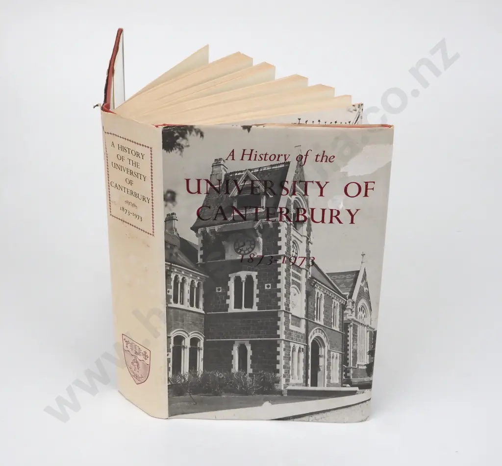 A History Of The University Of Canterbury 1873-1973. Printed by The Caxton Press Image 1++