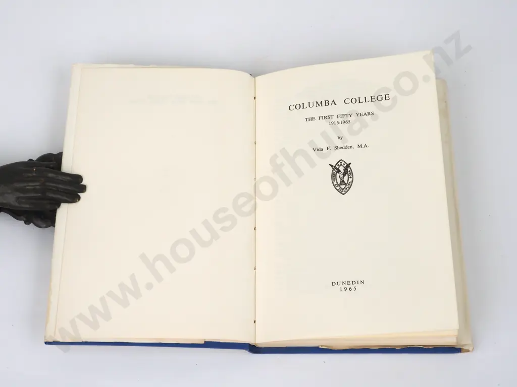 Shedden, Vida F.; Columba College, The First Fifty Years, 1915-1965 Image 1++