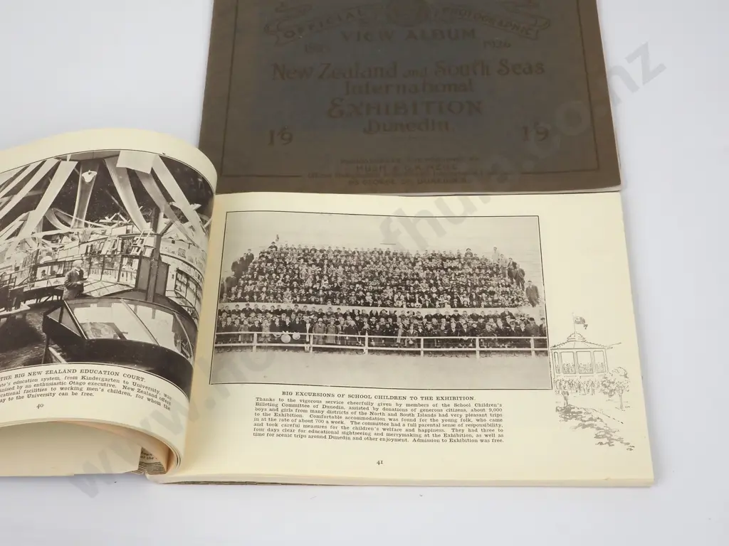 Two volumes relating to the New Zealand & South Seas Exhibition, 1925-6 Image 1++