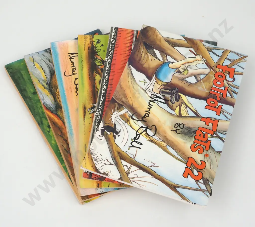 Ball, Murray; Footrot Flats (Volumes 22, 23, 24, 25, 26 and 27) Image 1++