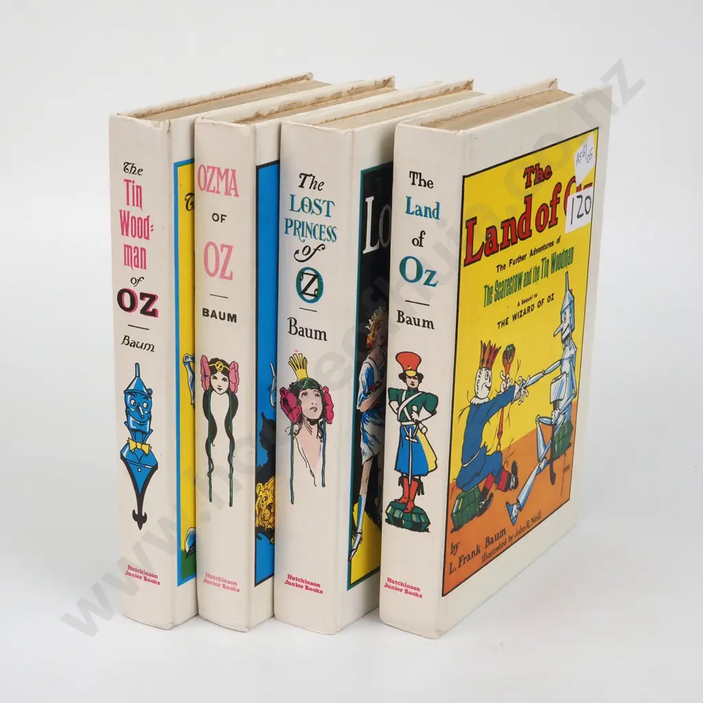 Baum, Frank L.; Wizard of Oz series (Four volumes) Image 1++