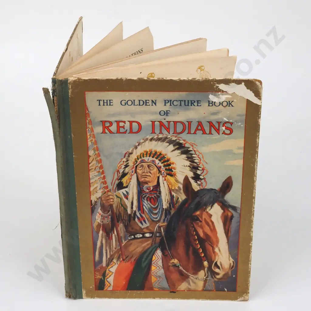 The Golden Picture Book of Red Indians Image 1++
