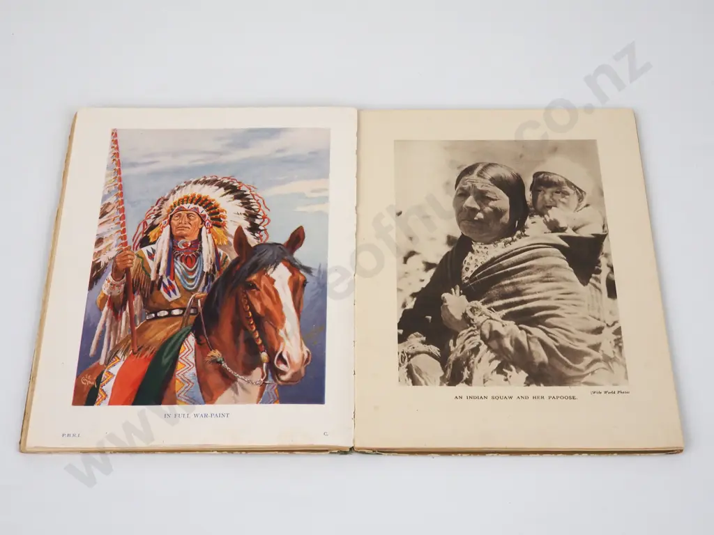 The Golden Picture Book of Red Indians Image 1++