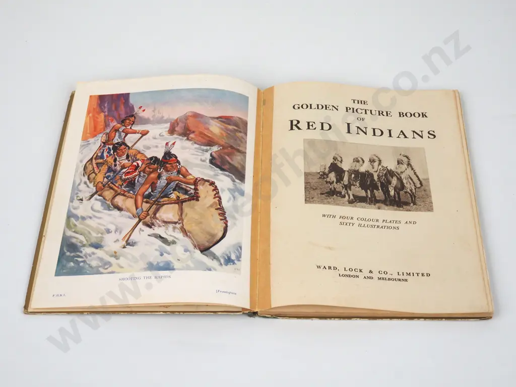 The Golden Picture Book of Red Indians Image 1++