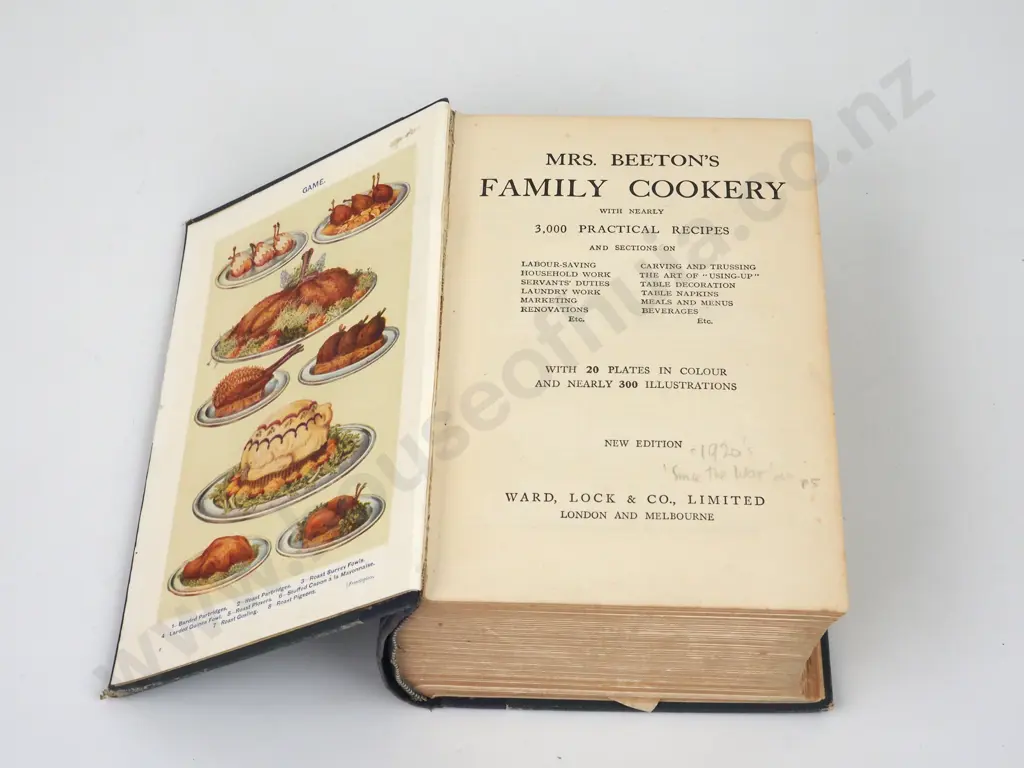 Mrs Beeton's Family Cookbook Image 1++