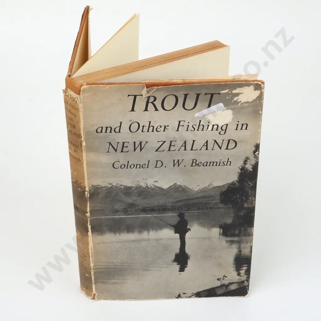 Beamish, Colonel D.W.; Trout and Other Fishing in New Zealand Image 1++