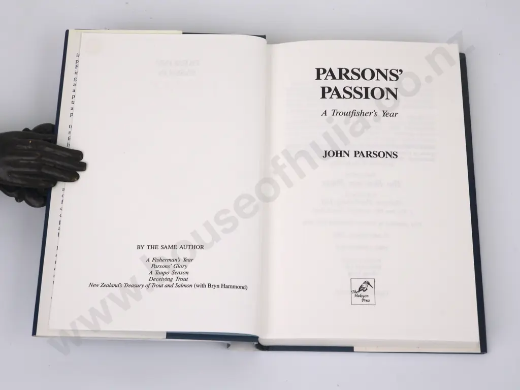 Parsons, John; Parson's Passion - A Troutfisher's Year Image 1++