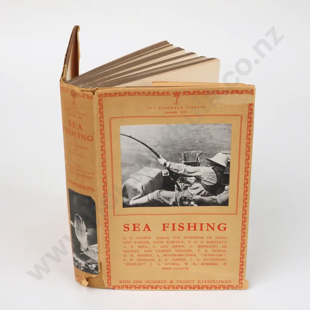 Sea Fishing, Lonsdale Library Vol17, No date. Image 1++