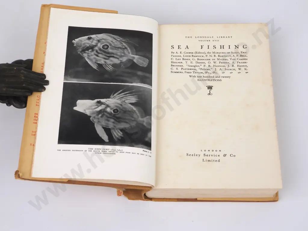 Sea Fishing, Lonsdale Library Vol17, No date. Image 1++