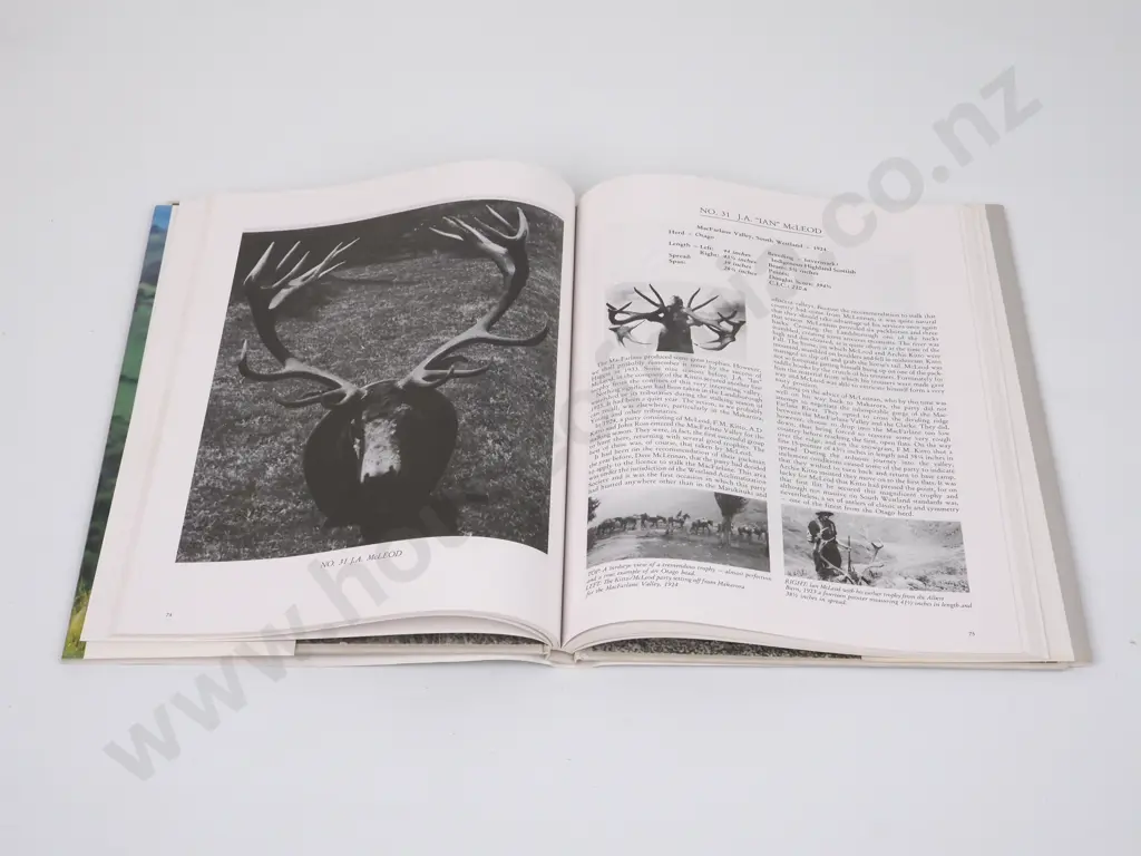 Banwell, D. Bruce; Great New Zealand Deer Heads, Volume  1 Image 1++