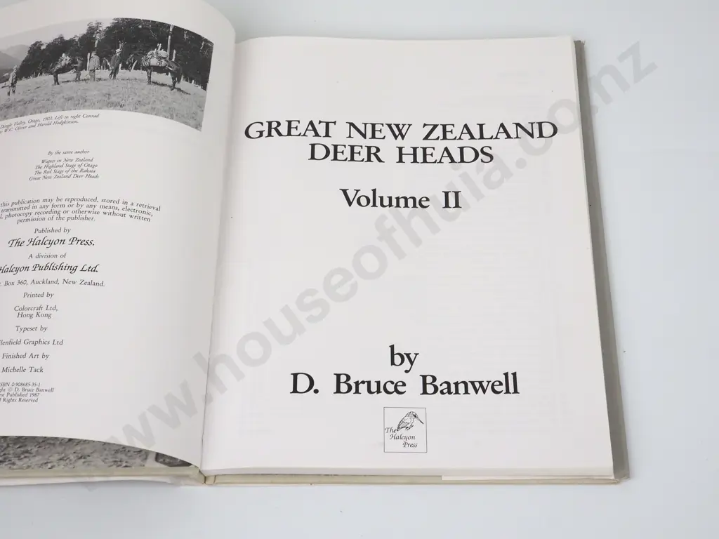 Banwell, D. Bruce; Great New Zealand Deer Heads, Volume 2 Image 1++