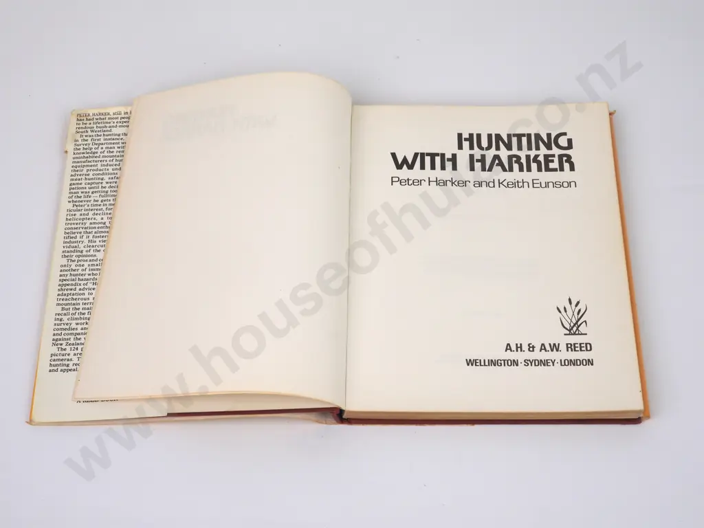 Harker, Peter, and Keith Eunson; Hunting with Harker Image 1++