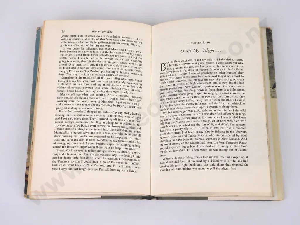 Forrester, Rex, & Neill Illingworth; Hunter for Hire Image 1++