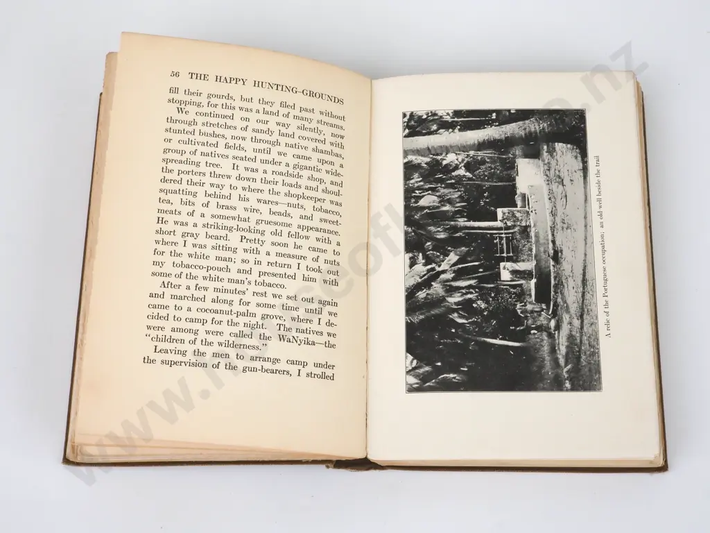 Kermit Roosevelt, The Happy Hunting Grounds, Charles Scribner's Sons,1920. Image 1++