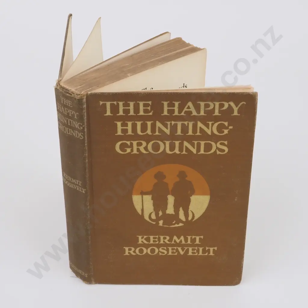 Kermit Roosevelt, The Happy Hunting Grounds, Charles Scribner's Sons,1920. Image 1++