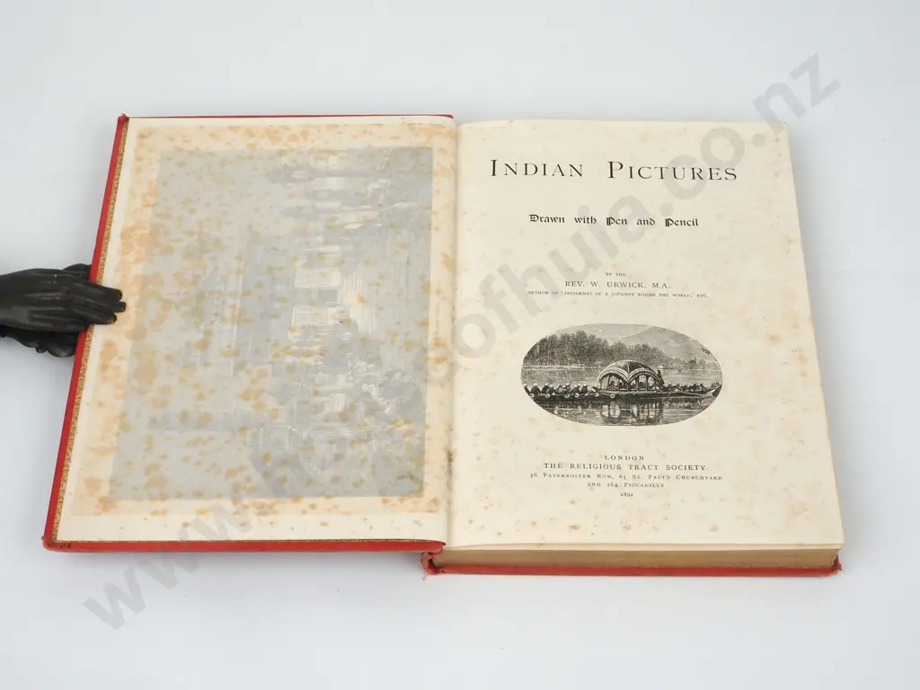 Rev. W. Urwick, Indian Pictures, Drawn with Pen & Pencil, Religious Tract, 1891 Image 1++
