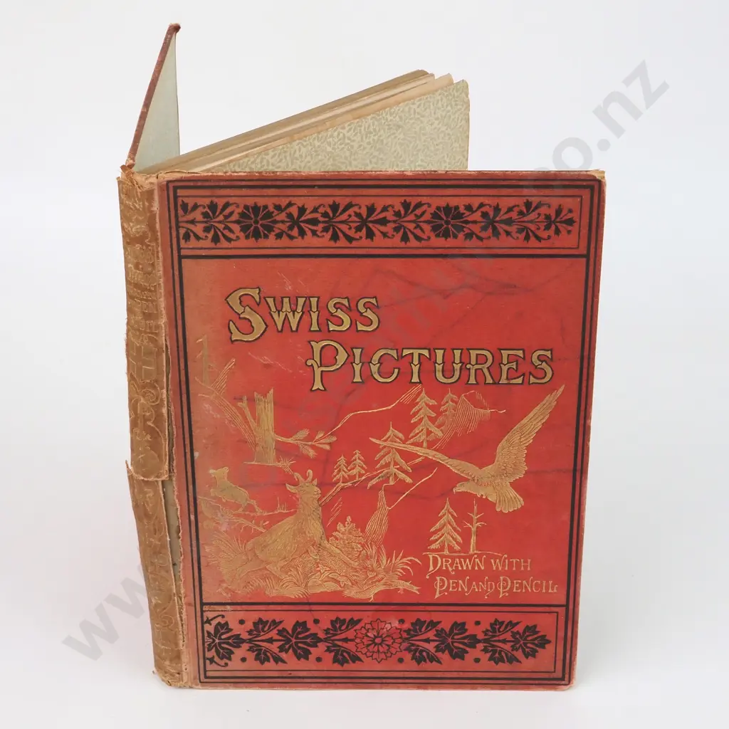 Rev Samuel Manning, Swiss Pictures, Drawn with Pen & Pencil, Religious Tract, London 1890 Image 1++