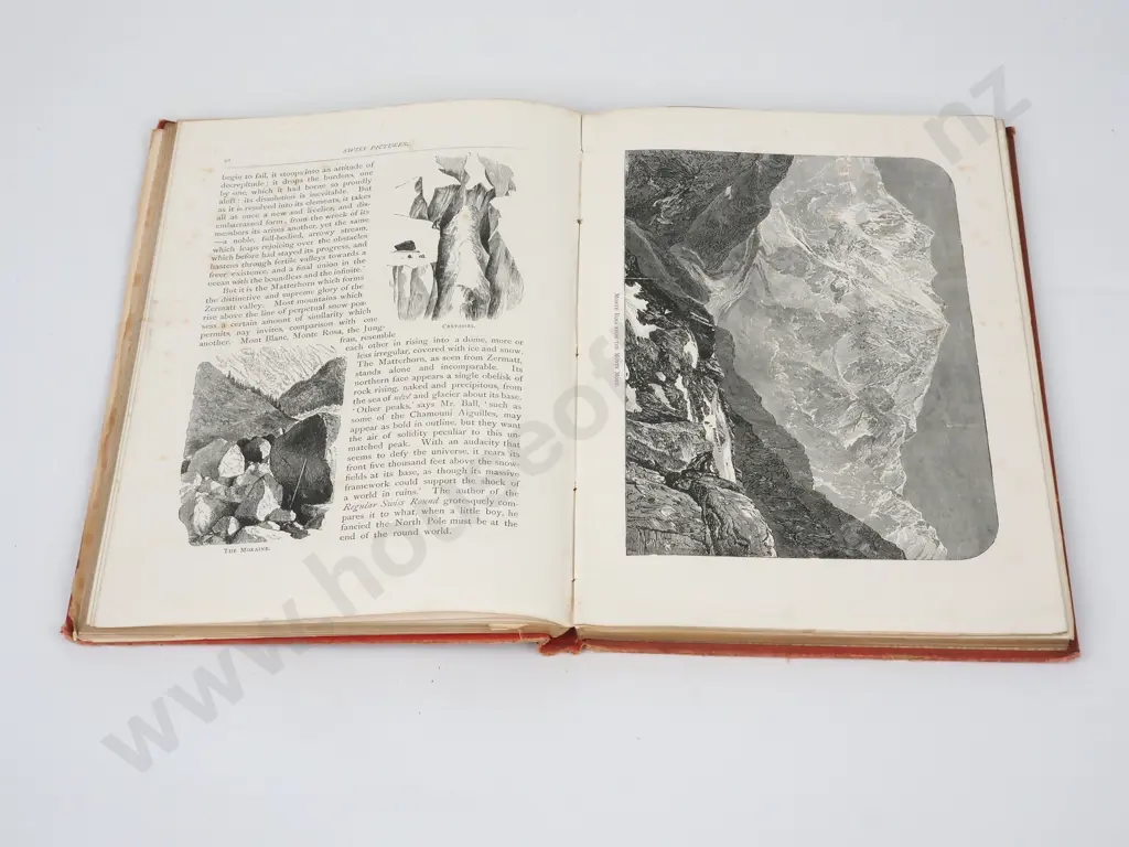 Rev Samuel Manning, Swiss Pictures, Drawn with Pen & Pencil, Religious Tract, London 1890 Image 1++