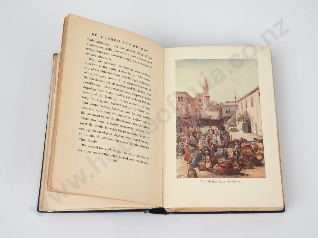 Henry Van Dyke, Out of Doors in the Holy Land, Charles Scribner's Sons, 1908. Image 1++