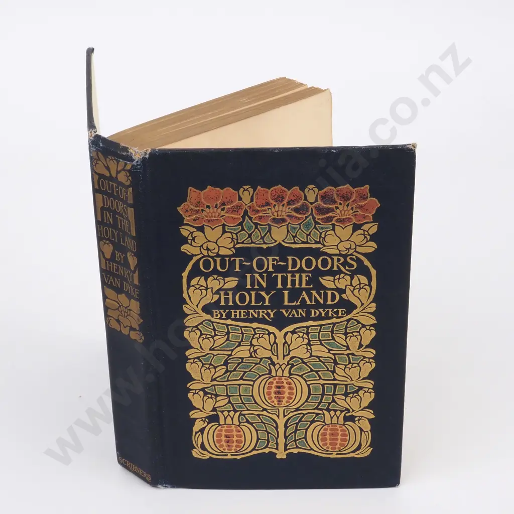 Henry Van Dyke, Out of Doors in the Holy Land, Charles Scribner's Sons, 1908. Image 1++