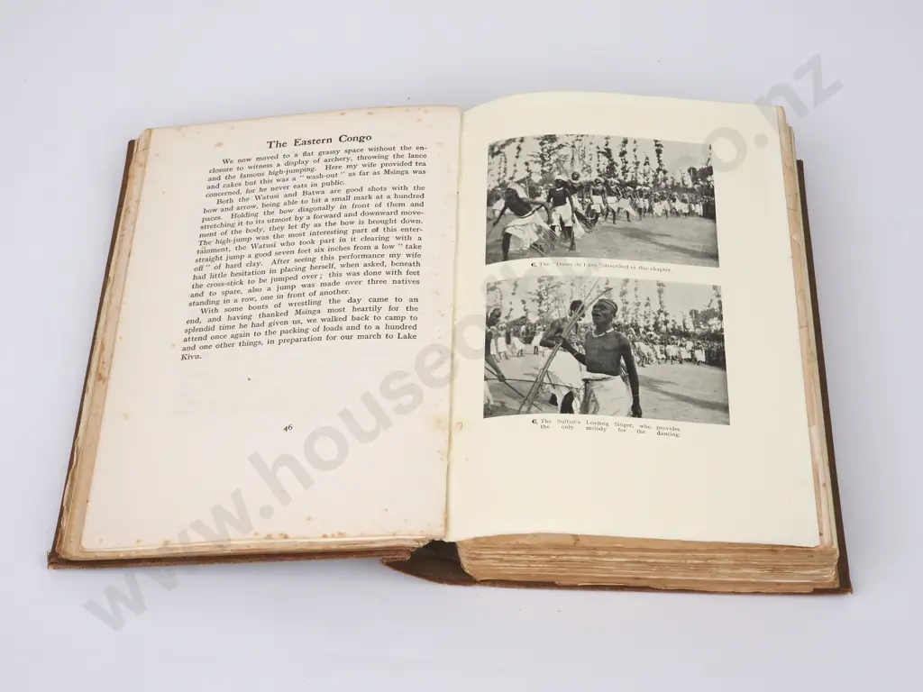 T. Alexander Barns, Wonderland of Eastern Congo, Putnam's Sons, 1st Edition, 1922 Image 1++