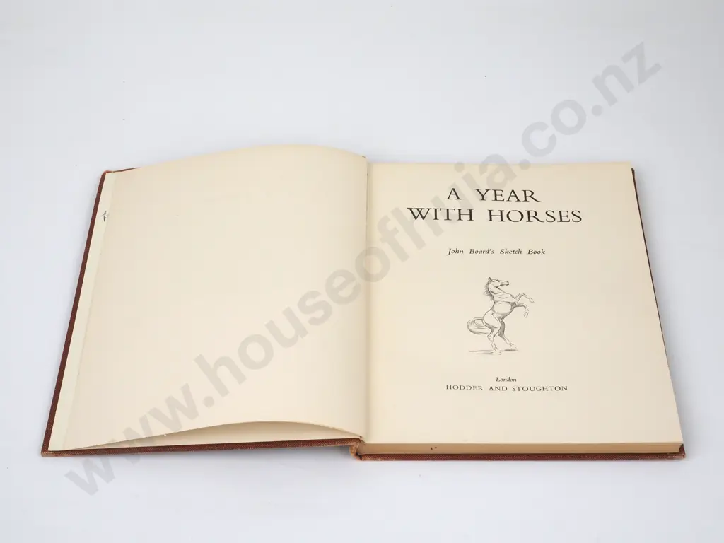 John Board's Sketch Book; A Year with Horses Image 1++