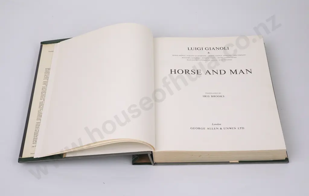 Gianoli, Luigi; Horse and Man Image 1++