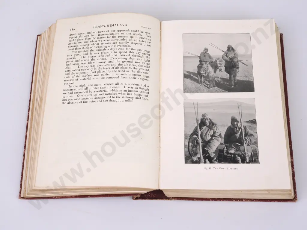 Hedin, Sven; Trans - Himalaya Discoveries & Adventures in Tibet;  2 Vols, Macmillan & Co 1910 Image 1++