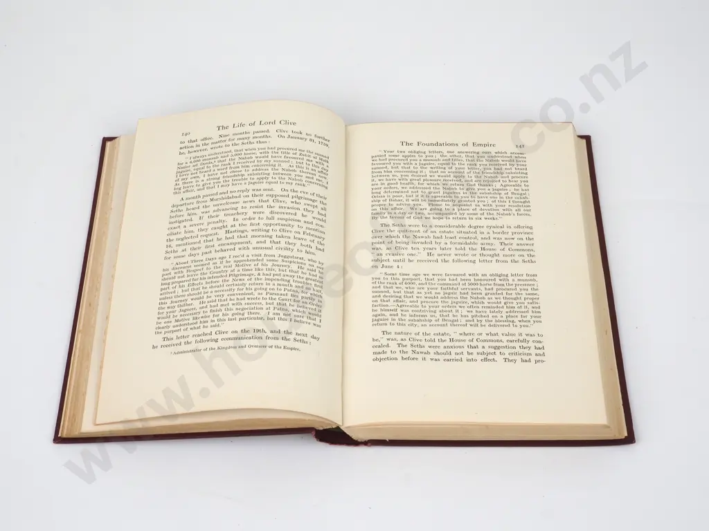 The Life of Lord Clive, George Forrest, 2 Vols, Cassell, London 1918 Image 1++