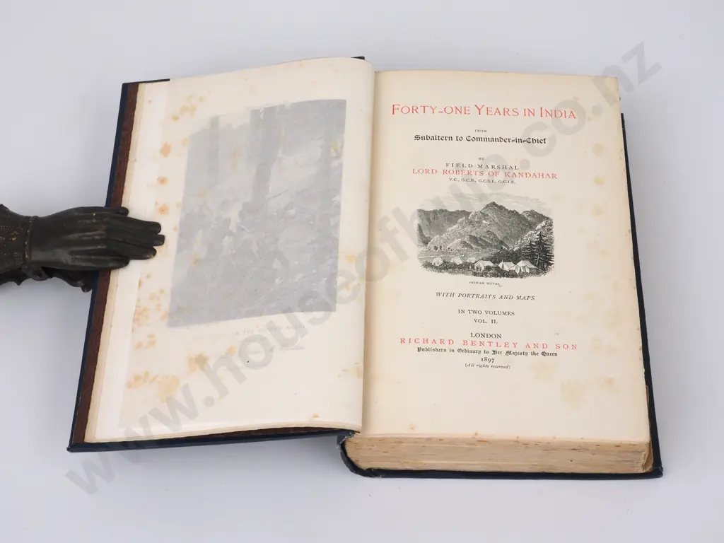 Lord Roberts of Kandahar - Forty One Years In India, Richard Bentley & Son, 2 Vols Image 1++