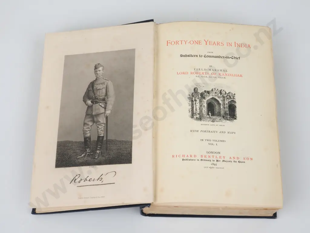 Lord Roberts of Kandahar - Forty One Years In India, Richard Bentley & Son, 2 Vols Image 1++