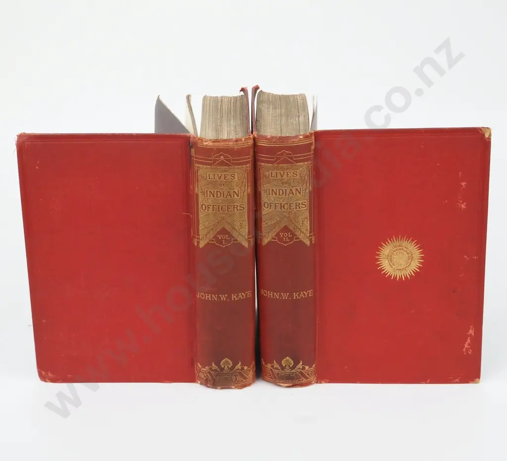 Kayes, John W.; Lives of Indian Officers (2 Vols) Image 1++