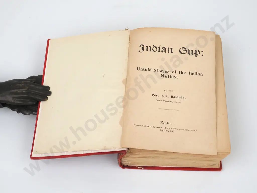 Indian Gup, Untold Stories of the Indian Mutiny, Baldwin Image 1++